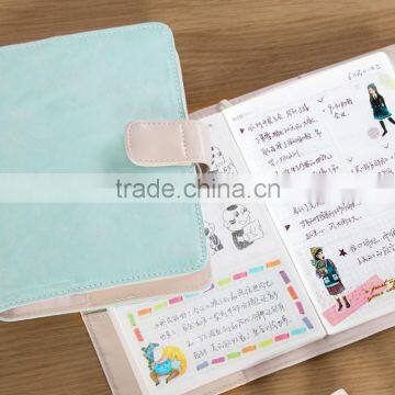 A6 Tyvek Paper Notebook PU Cover Agenda Planner With Clasp / Weekly Planner / Monthly Planner photo-2