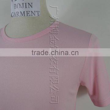 Pink Color Dry Fit Sportwear Tshirt for Women photo-3