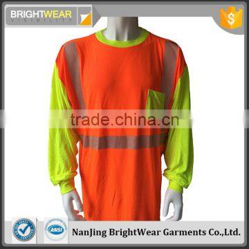 ANSI 3M5510 segmented reflective tape high visibility t-shirt