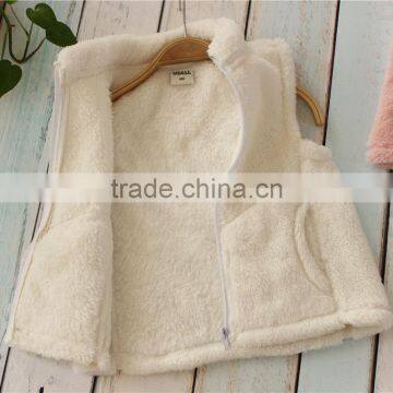 Autumn New Girl Lamb Cashmere Zip-up Vest photo-6