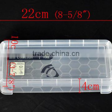 Clear Plastic Beads Display Storage Container W/Lid 22x10x4cm,1pc,Fashion