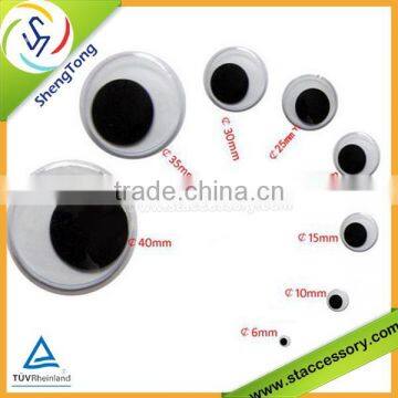 high quality eyes for doll/wiggle eyes/plastic big eyes baby doll