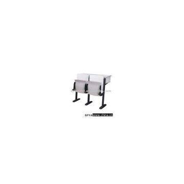 hall desk and chair ,school desk and chair ,public chair,double desk and chair