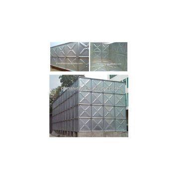 4ft*4ft, 1.22*1.22m,1*1m Galvanized steel water tank