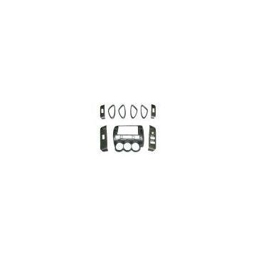 auto dash kit for Honda fit 2004, left hand, 7 pcs,carbon fiber grain