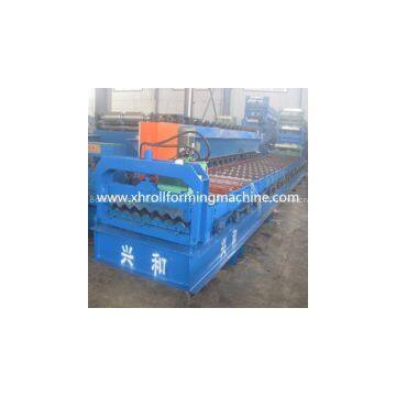 Corrugated Roof Tile Roll Forming Machine for Building Matrial