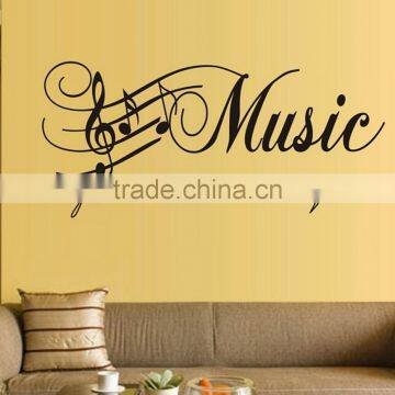 Wall Sticker Vinyl Music Removable Home Decor Wall Art Decoration Mural Decal