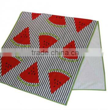 watermelon microfiber towel
