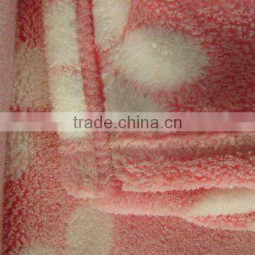 100 polyester wholesale coral fleece fabric, cheap coral fleece fabric