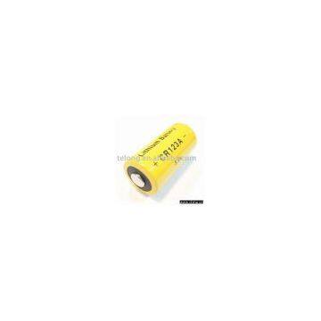 CR123A cylindrical battery, lithium battery