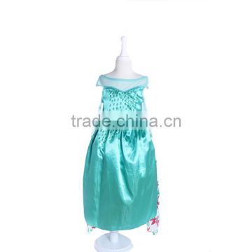 PF1086 elsa frozen dress up with cape bollywood costumes