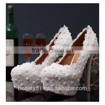 Women Crystal Bridal Wedding Shoes WS003 photo-6
