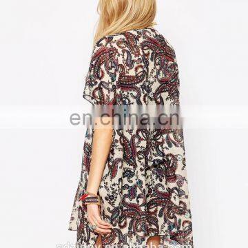 2015 New Arrival Band of Gypsies Mid Length Kimono in Paisley Print photo-6