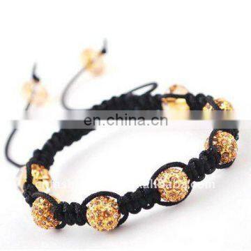 2012 New fashion diamond shambala bracelet