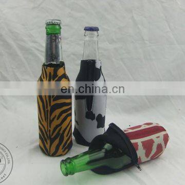 Upright Zipper Baseball Fancy High Quality Manufacture Commercial Tube Refrigerator Rubber Neoprene Stainless Party Cooler photo-3