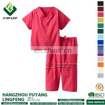 2017 Wholesale Red Medical Nursing Hospital Unisex Scrubs