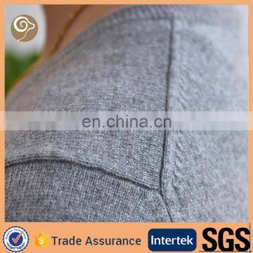 Women Wholesale Knitted v Neck Cashmere Sweater for Sale photo-5