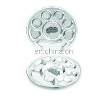 Popular punching stainless steel tea tray/meat trays