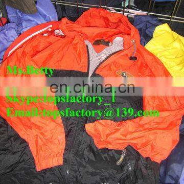 Cheap top quality second hand clothes sport