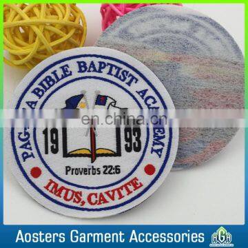 Customized Shape for School Woven Badges ,any Size and Color Custom photo-5