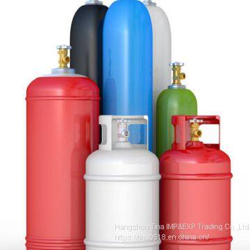 Новый цветной газовый баллон