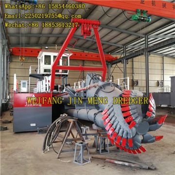 Ship Cutter Suction Dredger 30kw Genset Power Reclamation Construction