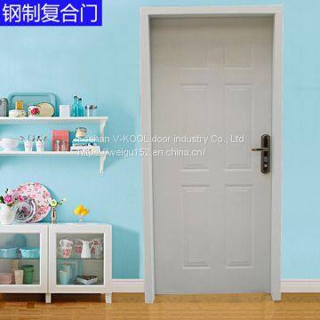 Foshan steel door manufacturers direct sale of steel composite doors, iron doors, steel doors, paint doors, custom doors.