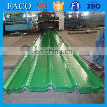 Hot selling roofing sheet aluminium zinc 18 gauge corrugated galvanized sheet in india Tianjin supplier