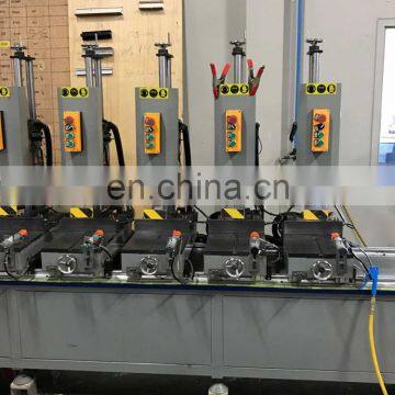 Aluminium Window Curtain Wall Manufacturing Machine PVC Aluminum Profile Multi Head Drilling Machine photo-4