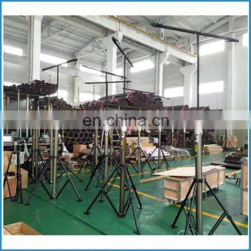 Transportable Man Portable Aluminum Tripod Telescopic Antenna Mast 4m photo-3