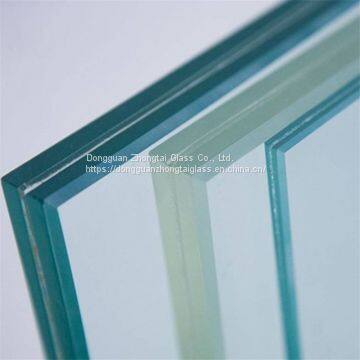 China glass factory supply tempered laminated safety glass