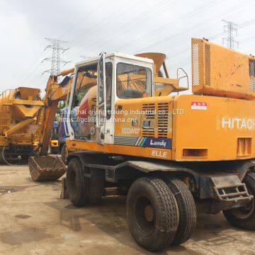 ПРОДАЖА ИСПОЛЬНОВАННОГО МОБИЛЬНОГО ЭКСКАВАТОРА HITACHI 100WD