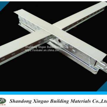 White Flour Baking T-Grid/Bar, Black Line Groove Paint Ceiling T Grid photo-5