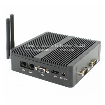 Компьютер EGLOBAL с процессором Celeron Core Intel J1900 с двумя портами LAN