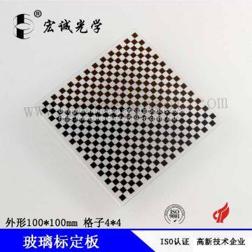 Grid 4*4mm Optical Glass Calibration Target Checkerboard Calibration Plate Vision Camera Calibration Target Distortion Calibration Target Can be Customized photo-2