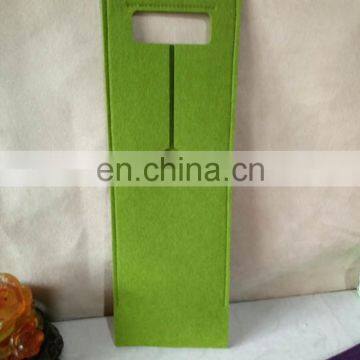 Custom Durable Leather Felt Double Wine Bag Box Household Storage Wine Bottle Gift Bags photo-6