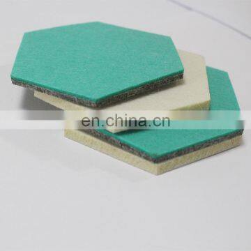 Make-to-order colorful nonwoven needle punched polyester durable felt mat table desk place/play mat