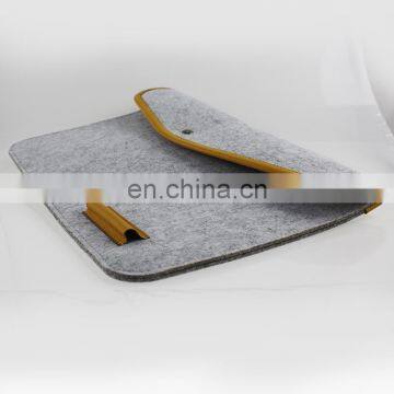 Multi Pockets 17inch 13 Inch Sleeve Felt Laptop Document Bag photo-4