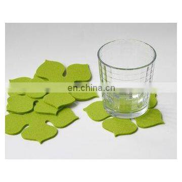 Hexagon Shape Multi Pockets Mug Linen Color Felt Coaster New Zealand photo-6