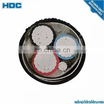 ACWU90 Aluminum conductor 4X250 Kcmil 600V XLPE insulation Aluminum Armoured PVC jacket price