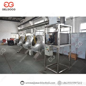 Small Chocolate Coating Machine Chocolate Panning Equipment Candy Coater Price