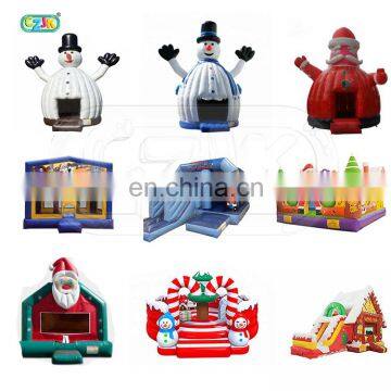 Christmas Inflatable Jumper Bouncer Jumping Bouncy Castle Bounce House