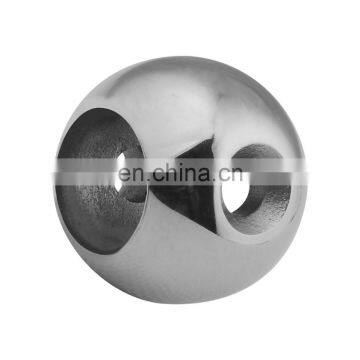 Balustrade Round Crossbar Holder and Connector for Pipe Railing photo-2