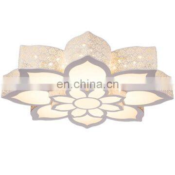 Creative Flowers Warm Home Lighting Acrylic Ceiling Lamps photo-6