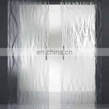 China High Quality Textured Glass Panel for Division Wall photo-6