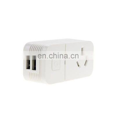 SAA Approved AU Standard Remote Control Smart Wifi Plug With 2 USB