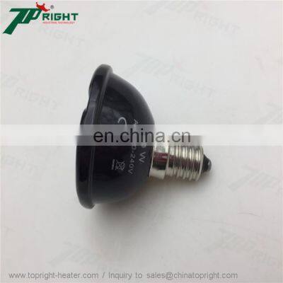 Safty Ceramic Infrared Heater Lamp Heating Element at Flat Bottom in 85*110mm at 220V /100W photo-3