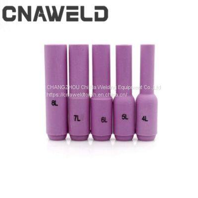 TIG Welding Length Ceramic Nozzle 10N47L 48L 49L for WP17/18/26