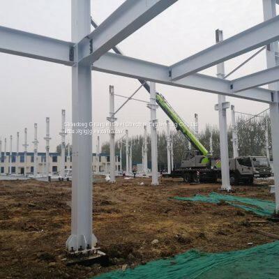 steel frame structure  Prefabricated Light Steel Structure Muti storey Workshop