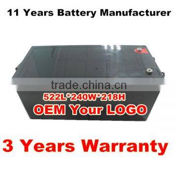 Long life deep cycle gel battery 12v 200ah maitenance free battery for solar power system